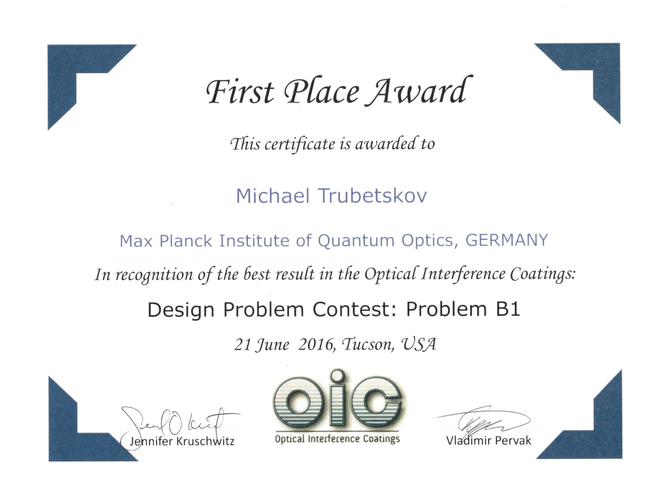 OIC design contest