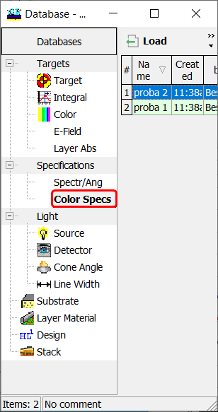 color properties multilayers